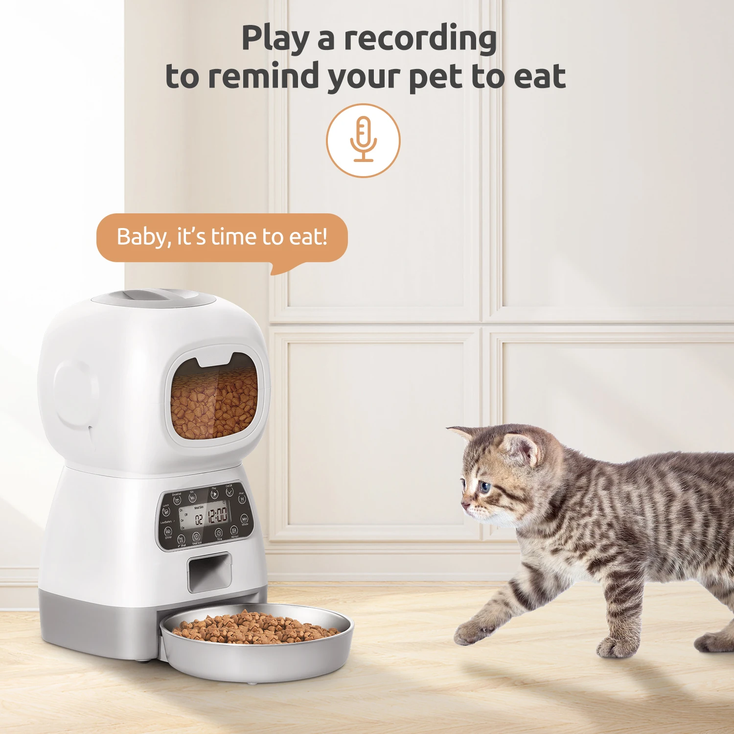 Pet's Automatic Food Dispenser