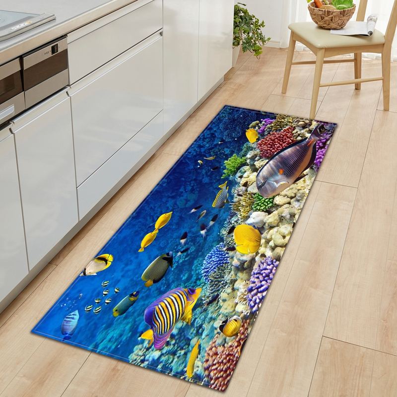 Modern Styled Kitchen Rug