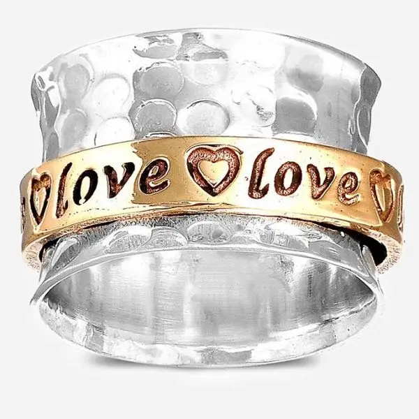 Women's Vintage Silver Plated Ring